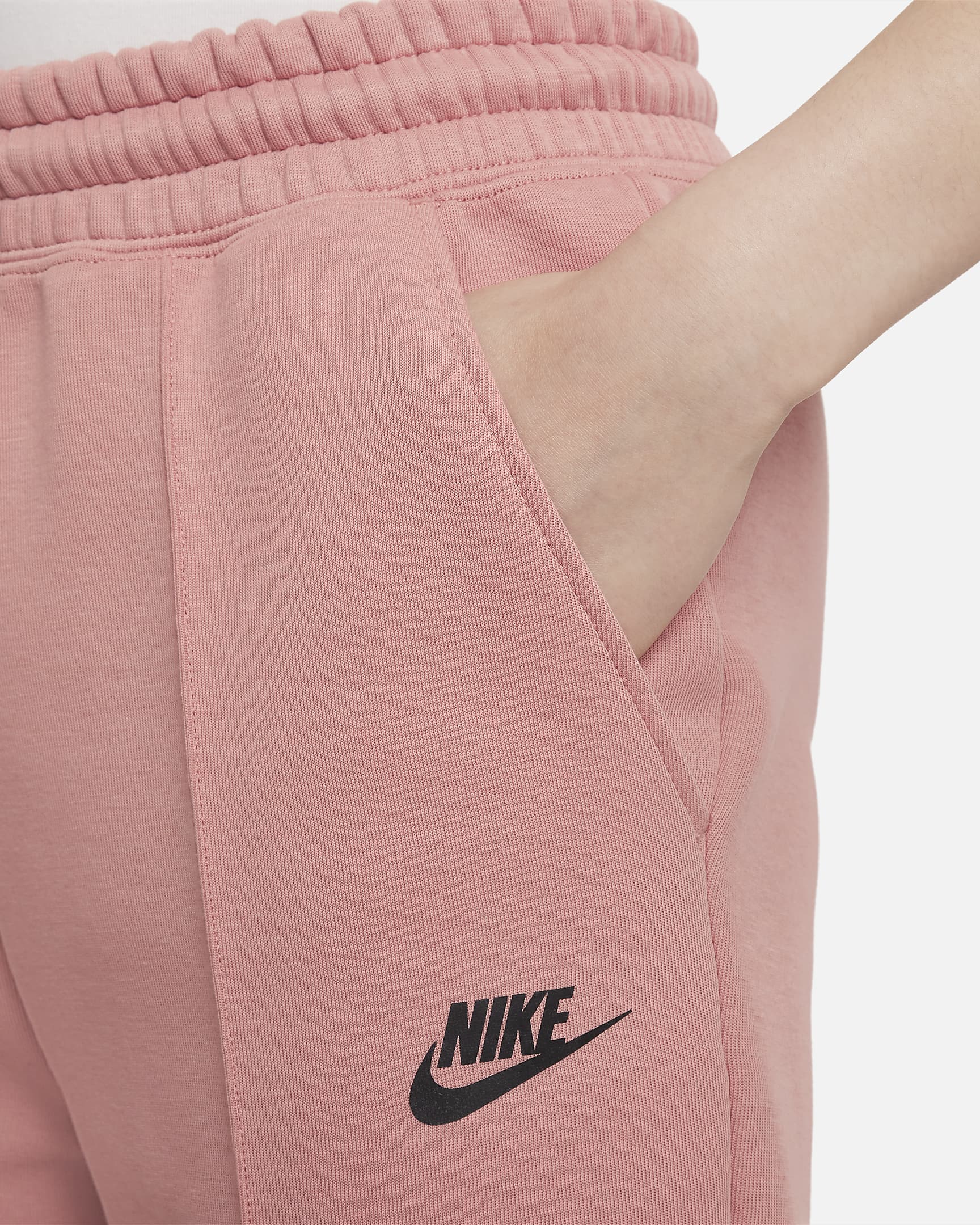 Image of Юношески Панталон NIKE G NSW TCH FLC JGGR - Ballistic-sport